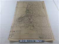 藏品(大正九年臺北市街洪水水位平面圖)的圖片
