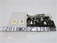 藏品(孫中山廖仲愷等合影照片及廖仲愷廖承志紀念郵票)的圖片