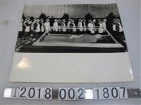 藏品(瞻仰毛澤東遺容黑白照片)的圖片