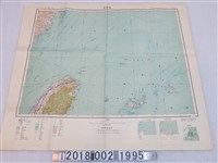 藏品(〈一百萬分之一臺北市地圖》)的圖片