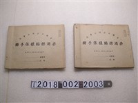 藏品(臺灣省菸酒公賣局菸酒標貼樣張手冊)的圖片