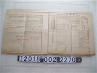 藏品(嘉義市三十七年度不動產價格標準表)的圖片