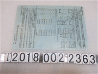 藏品(臺灣省石門農田水利會會員通知書)的圖片