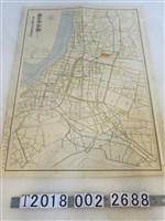 藏品(苓州社發行〈一萬分之一臺北市街圖〉)的圖片