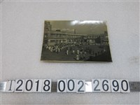 藏品(民眾集合黑白照片)的圖片