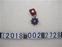 藏品(抗日將士流血紀念章)的圖片