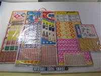 藏品(各式抽抽樂抽獎玩具)的圖片