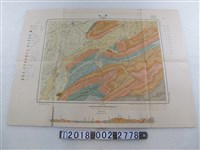 藏品(臺灣總督府殖產局製〈五萬分之一桃園地質圖〉)的圖片