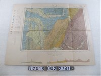 藏品(臺灣總督府殖產局製〈五萬分之一東勢地質圖〉)的圖片