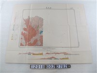 藏品(臺灣總督府殖產局製〈五萬分之一大屯山地質圖〉)的圖片