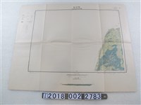 藏品(臺灣總督府殖產局製〈五萬分之一白沙屯地質圖〉)的圖片