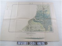 藏品(臺灣總督府殖產局製〈五萬分之一新竹地質圖〉)的圖片
