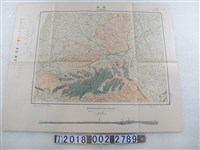 藏品(臺灣總督府殖產局製〈五萬分之一中壢地質圖〉)的圖片