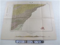 藏品(臺灣總督府殖產局製〈五萬分之一頭圍地質圖〉)的圖片