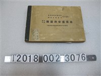 藏品(臺灣總督府鐵道部鐵道省運輸局臺灣內地鐵道旅客運賃表附臺灣私設鐵道軌道並汽船運賃)的圖片