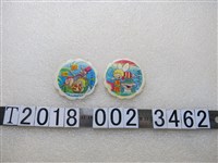 藏品(小蜜蜂遊臺灣月餅標籤紙)的圖片