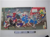 藏品(白井滕喜畫《清佛戰爭記》)的圖片