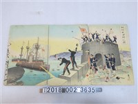 藏品(田口米作繪《旅順口占領之圖》)的圖片