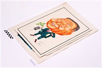 藏品(政治諷刺單幅漫畫)的圖片