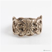 藏品(福壽銀戒指)的圖片