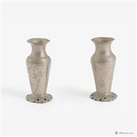 藏品(銀花瓶一對)的圖片