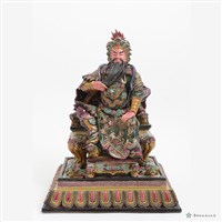 藏品(座姿關公)的圖片