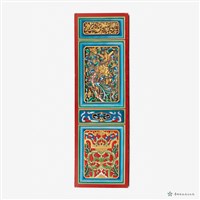 藏品(門堵花材一組)的圖片