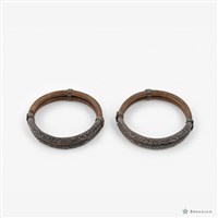 藏品(銀含藤手環一對)的圖片