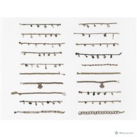 藏品(銀手鍊20件)的圖片