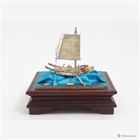 藏品(銀帆船(庭前飾))的圖片