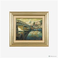 藏品(安億橋的黃昏)的圖片