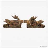 藏品(彩繪雕刻鰲)的圖片