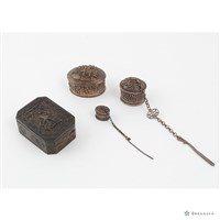 藏品(銀盒4件)的圖片