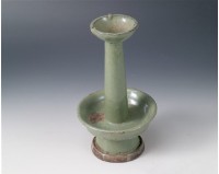 藏品(綠釉油燈盞)的圖片