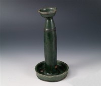 藏品(綠釉油燈盞)的圖片