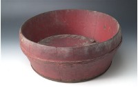 藏品(木質臉盆)的圖片