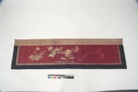 藏品(花彩床簾)的圖片