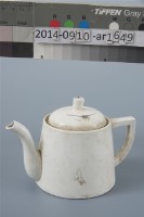 藏品(白瓷茶壺)的圖片