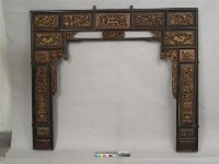 藏品(紅眠床前簷)的圖片