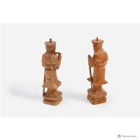 藏品(古木雕刻)的圖片