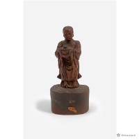 藏品(木刻龍女像)的圖片