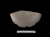 藏品(巴圖形石器大湖文化)的圖片