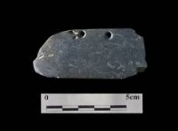 藏品(穿孔石刀大湖文化)的圖片