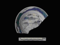 藏品(青花盤  清中晚期  福建廣東窯系　　　　　　　（德化窯）)的圖片