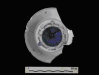 藏品(青花盤  清中晚期  福建廣東窯系)的圖片