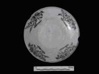 藏品(青花盤  清中晚期  福建廣東窯系)的圖片