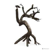 藏品(生態還原之枯木孤鳥)的圖片