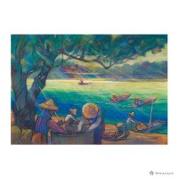 藏品(採菱角)的圖片