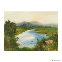 藏品(曾文溪之晨)的圖片