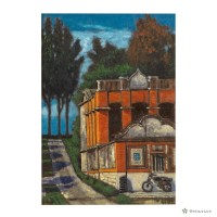 藏品(斜陽舊厝)的圖片